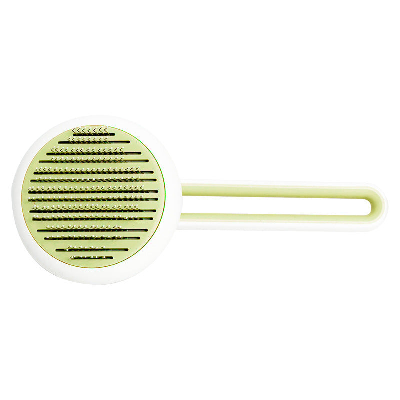 Gentle Pet Hair Remover & Massage Brush for Cats/Dogs