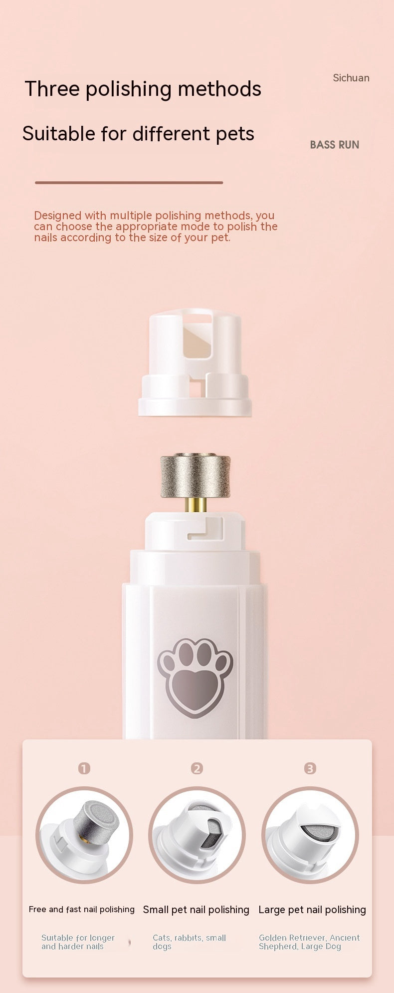Pet Electric LED Nail Cutter