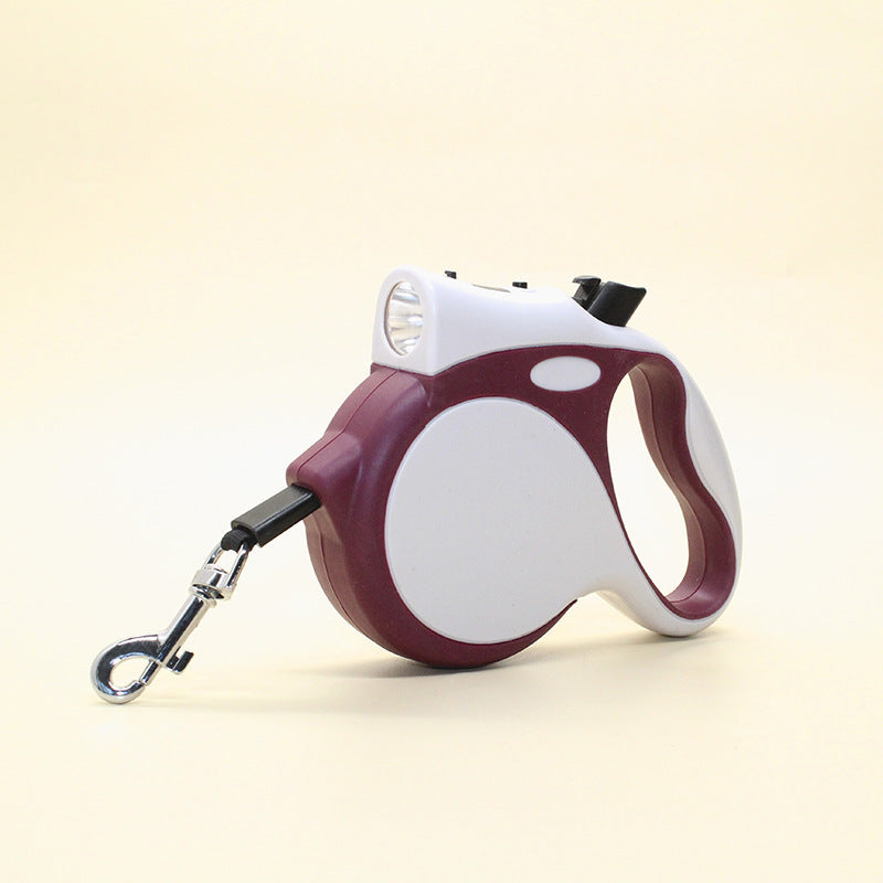 Retractable Dog Leash with Light – Walk Safe Anytime