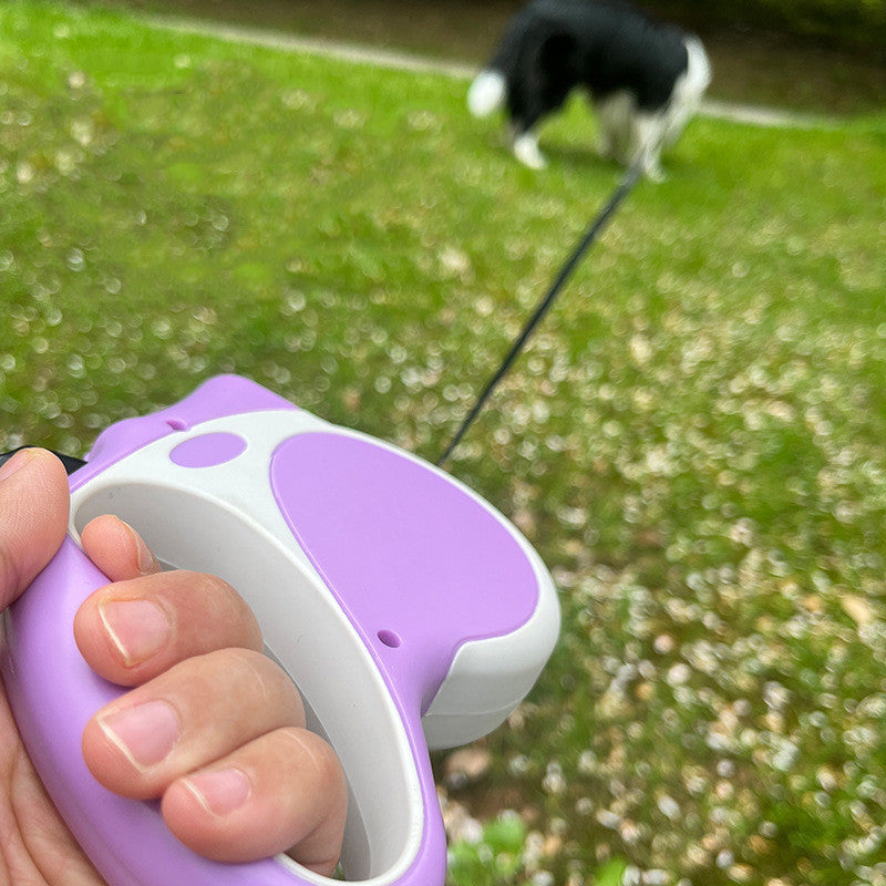 Retractable Dog Leash with Light – Walk Safe Anytime