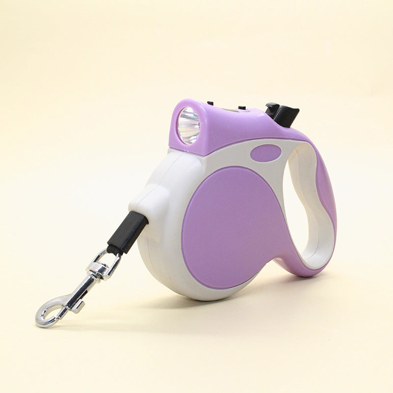Retractable Dog Leash with Light – Walk Safe Anytime