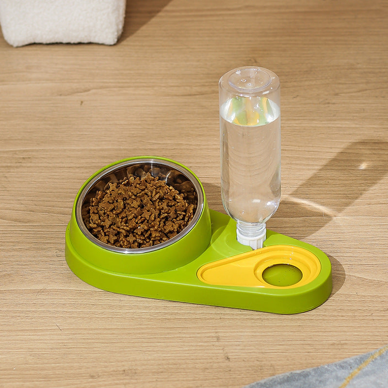 Automatic Pet Bowl Keeps Water Clean and Flowing