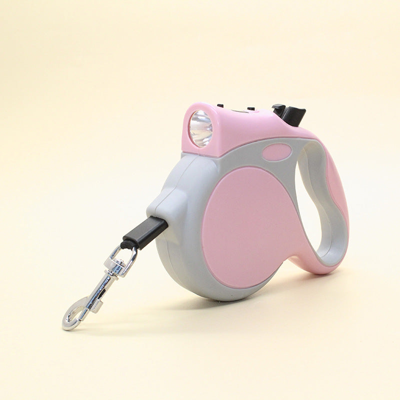 Retractable Dog Leash with Light – Walk Safe Anytime